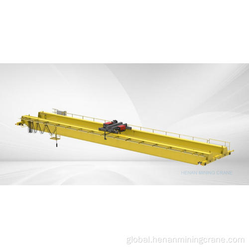 General Industrial Double Lifting Speed Crane windlass double beam frequency conversion bridge crane Manufactory